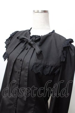 画像3: Sheglit / Aliciaレースブラウス  黒 Y-25-09-11-008-EL-BL-SZ-ZY