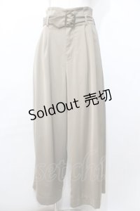 an another angelus / ヴィンテージ風バックル使いパンツ F カーキ Y-25-09-11-083-CA-PA-SZ-ZY