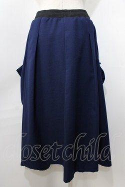 画像2: Qutie Frash / 袴ロングスカート  青 Y-25-09-11-102-QU-SK-SZ-ZY
