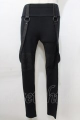 KILL STAR / WATCH ME BURN LEGGINGS XS ブラック Y-25-09-11-110-PU-PA-SZ-ZY