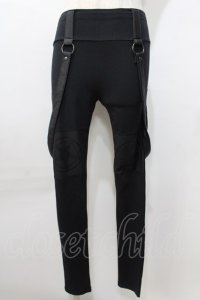KILL STAR / WATCH ME BURN LEGGINGS XS ブラック Y-25-09-11-110-PU-PA-SZ-ZY