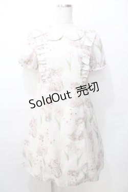 画像1: 【SALE】Emily Temple cute / kittenフリルワンピース   Y-25-09-11-013-ET-OP-SZ-ZT081