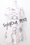 【SALE】Emily Temple cute / Call meワンピース  ピンク Y-25-09-11-014-ET-OP-AS-ZT194