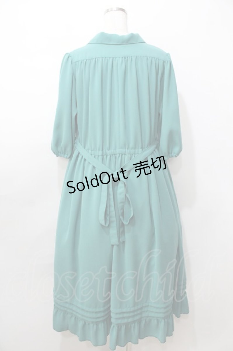 画像2: 【SALE】Physical Drop / ものがたりの少女ワンピース  グリーン Y-25-09-11-016-LO-OP-SZ-ZT029 (2)