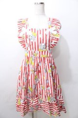 Nile Perch / TOM and JERRY ジャンパースカート  アカ Y-25-09-11-018-LO-OP-SZ-ZT084