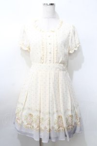 LODISPOTTO / キキララワンピース  生成り Y-25-09-11-024-LO-OP-SZ-ZT002