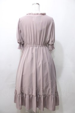 画像2: m petit by misako / AMレースアップワンピース L 中桃 Y-25-09-11-025-LO-OP-SZ-ZT0926D