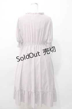 画像2: m petit by misako / AMレースアップワンピース L 中桃 Y-25-09-11-025-LO-OP-SZ-ZT105