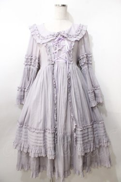画像1: Physical Drop / 姫袖ドレス  ラベンダー Y-25-09-11-026-LO-OP-SZ-ZY