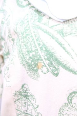 画像3: Q-pot. / パティスリーパフスリーブワンピース  グリーン Y-25-09-11-029-QP-OP-SZ-ZY