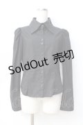 PEACE NOW //長袖シャツ  黒 Y-25-09-13-001-PU-BL-AS-ZY