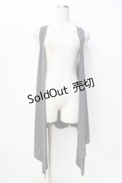 画像3: GHOST of HARLEM / ダメージカットジレ F グレー Y-25-09-13-029-GL-TO-SZ-ZY