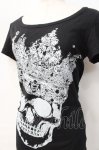 画像3: 【SALE】GLAD NEWS / スカルpt Tシャツ R 黒 Y-25-09-13-032-GL-TO-SZ-ZT081 (3)