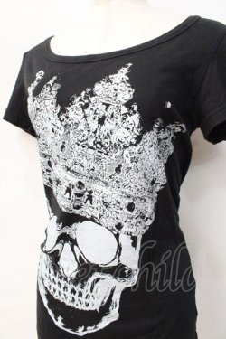画像3: GLAD NEWS / スカルpt Tシャツ R 黒 Y-25-09-13-032-GL-TO-SZ-ZT081