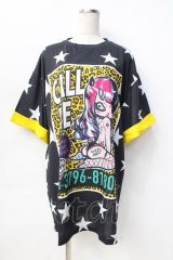 HYPER CORE / CALL ME Tシャツ F 黒 Y-25-09-13-033-PU-TO-SZ-ZT233