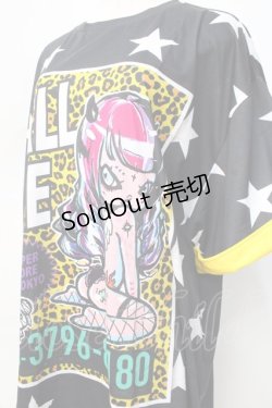 画像3: 【SALE】HYPER CORE / CALL ME Tシャツ F 黒 Y-25-09-13-033-PU-TO-SZ-ZT233