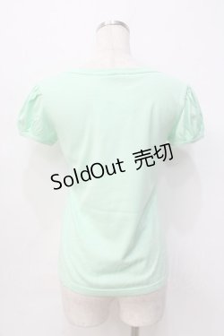 画像3: MILK / シルエットパフトップス  メロン×ブラックプリント Y-25-09-13-035-ML-TO-SZ-ZY