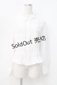 Innocent World / ツインローズブラウス M ベージュ Y-25-09-13-004-IW-BL-SZ-ZY