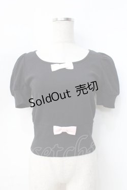 画像1: MILK / PRINCESS シュガー   ブラック×ピンク Y-25-09-13-037-ML-TO-SZ-ZY