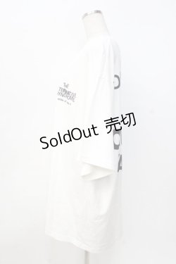 画像2: 【SALE】RNA / ロゴメガBIGTシャツ  白 Y-25-09-13-042-PU-TO-SZ-ZT356
