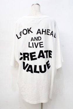 画像3: RNA / ロゴメガBIGTシャツ  白 Y-25-09-13-042-PU-TO-SZ-ZY