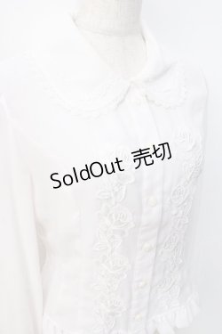 画像4: Innocent World / ツインローズブラウス M ベージュ Y-25-09-13-004-IW-BL-SZ-ZY