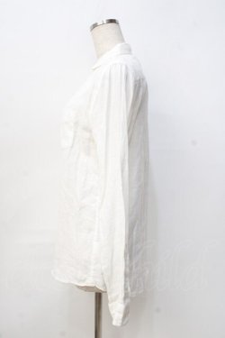 画像2: GOSTAR DE FUGA / リネンシャツ 44 白 Y-25-09-13-005-PU-TO-SZ-ZY