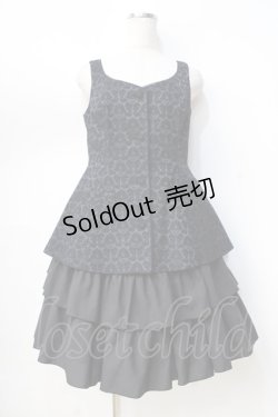 画像1: MIHO MATSUDA / ツーピース・ミティ  黒 Y-25-09-13-050-GO-OP-SZ-ZY