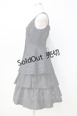 画像2: MIHO MATSUDA / ツーピース・ミティ  黒 Y-25-09-13-050-GO-OP-SZ-ZY