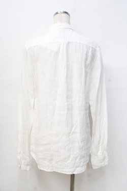 画像3: GOSTAR DE FUGA / リネンシャツ 44 白 Y-25-09-13-005-PU-TO-SZ-ZY