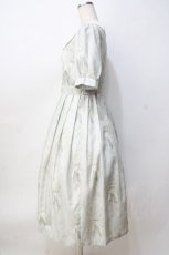 画像2: Melody BasKet / Arabesqueフロントボタンワンピース  ミント Y-25-09-13-051-LO-OP-SZ-ZT312 (2)