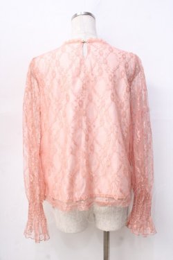 画像3: evelyn / 総レーストップス M ピンク Y-25-09-13-055-LO-SK-SZ-ZT510