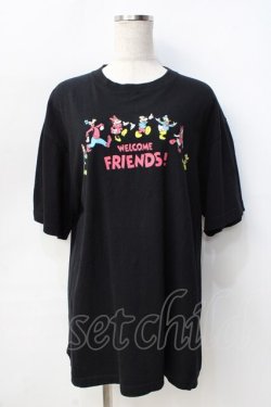 画像1: merry jenny / MICKEY MOUSE & FRIENDS T F ブラック Y-25-09-13-057-LO-TS-SZ-ZY