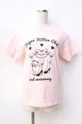Rose Marie seoir / Sugar Kitten ClubTシャツ 160 ピンク Y-25-09-13-058-EL-TO-SZ-ZY