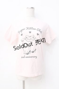 画像1: Rose Marie seoir / Sugar Kitten ClubTシャツ 160 ピンク Y-25-09-13-058-EL-TO-SZ-ZT512