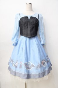 Secret Honey / キス・ザ・ガール ワンピース(アリエルver.) 2 ブルー Y-25-09-13-060-CA-OP-SZ-ZT390