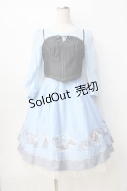 画像1: 【SALE】Secret Honey / キス・ザ・ガール ワンピース(アリエルver.) 2 ブルー Y-25-09-13-060-CA-OP-SZ-ZT390