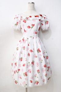 Secret Honey / レース肩開きワンピース(ロッツォ・ハグベアver） 2 白 Y-25-09-13-062-CA-OP-SZ-ZT370