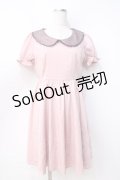 【SALE】Ank Rouge / ファーブローチワンピース M ピンク Y-25-09-13-067-CA-OP-SZ-ZT377