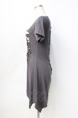 画像2: 【SALE】GHOST of HARLEM / ダメージロングカットソー F グレー Y-25-09-13-007-GL-TO-SZ-ZT233 (2)