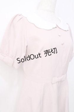 画像4: Ank Rouge / スカラップ衿ドーリーワンピース M ピンク Y-25-09-13-068-CA-OP-SZ-ZT257