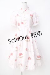 Amavel / Buffet de Fraisesワンピース F ピンク Y-25-09-13-069-CA-OP-SZ-ZT361