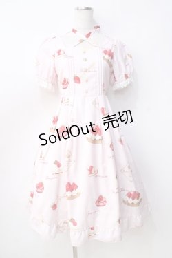 画像1: Amavel / Buffet de Fraisesワンピース F ピンク Y-25-09-13-069-CA-OP-SZ-ZT361