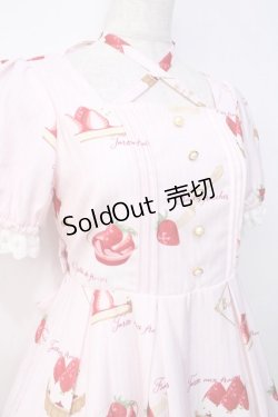 画像4: Amavel / Buffet de Fraisesワンピース F ピンク Y-25-09-13-069-CA-OP-SZ-ZT361