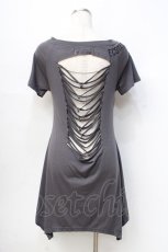 画像3: 【SALE】GHOST of HARLEM / ダメージロングカットソー F グレー Y-25-09-13-007-GL-TO-SZ-ZT233 (3)