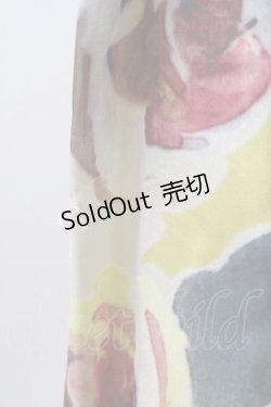 画像4: Jane Marple Dans Le Salon / ペイントローズワンピース M イエロー Y-25-09-13-071-JM-OP-SZ-ZY