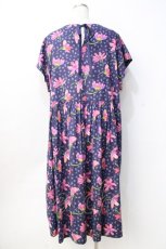 画像3: 【SALE】Jane Marple Dans Le Salon / Sun daisyタブリエドレス M 紺 Y-25-09-13-072-JM-OP-SZ-ZT326 (3)