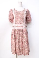 Jane Marple / Sweet Daisy Tunic ワンピース M ピンク Y-25-09-13-074-JM-OP-AS-ZT326