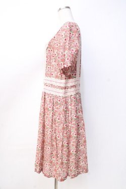 画像2: Jane Marple / Sweet Daisy Tunic ワンピース M ピンク Y-25-09-13-074-JM-OP-AS-ZY