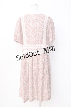 画像3: 【SALE】Jane Marple / Sweet Daisy Tunic ワンピース M ピンク Y-25-09-13-074-JM-OP-AS-ZT326